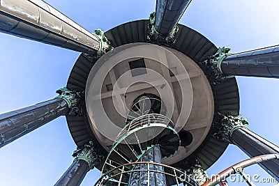 St. michaelis church viewing tower top hamburg germany Stock Photo