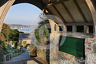 St Mylor Church Stock Photo