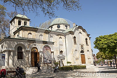 VARNA, BULGARIA - MAY 02, 2017: St. Nicolas orthodox church Editorial Stock Photo