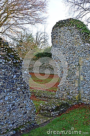 St Olave`s Priory, St Olave`s, Great Yarmouth, Norfolk, England, UK Stock Photo