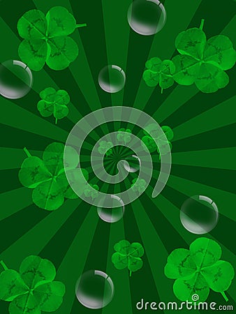 St. Patric day background Stock Photo