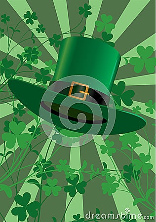 St. Patrick's Day background Vector Illustration