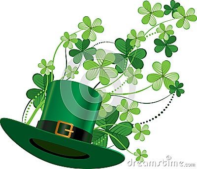 St. Patrick's Day background Vector Illustration