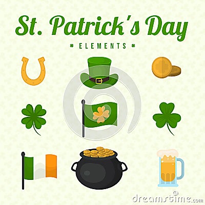 St Patrick`s day Vector Illustration