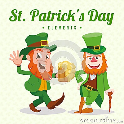 St Patrick`s day Vector Illustration