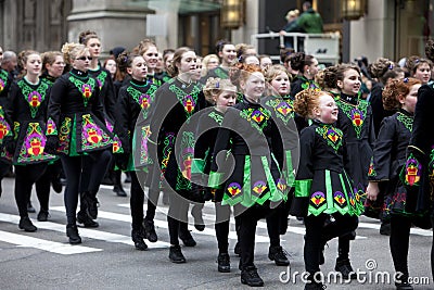 St. Patrick's Day Parade New York 2013 Editorial Stock Photo