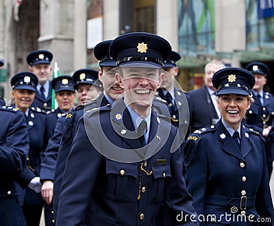 St. Patrick's Day Parade New York 2013 Editorial Stock Photo