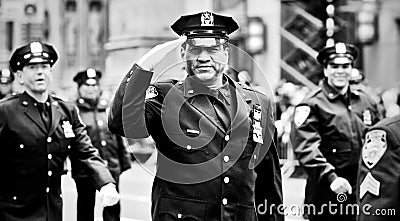 St. Patrick's Day Parade New York 2013 Editorial Stock Photo