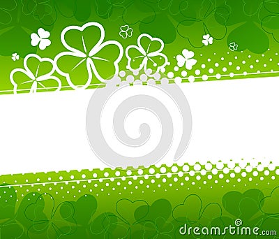 St. Patricks Day background Vector Illustration