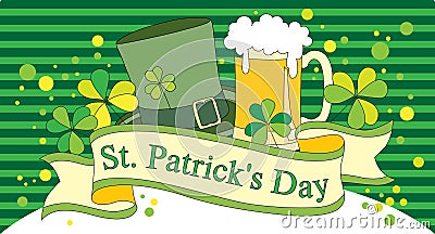 St. Patricks Day Vector Illustration