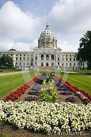 St. Paul, Minnesota - State Capitol Stock Photo