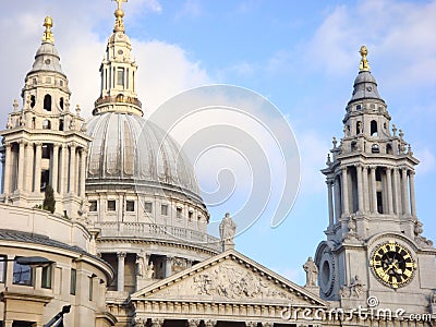 St Paul's Cathedral, London, England Stock Photo