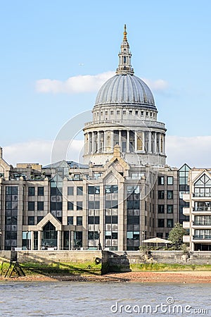 St Paul's cathedral, London. Editorial Stock Photo