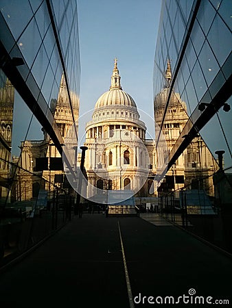 St. Pauls Cathedral London Stock Photo