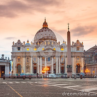 St Peter cathedral Editorial Stock Photo