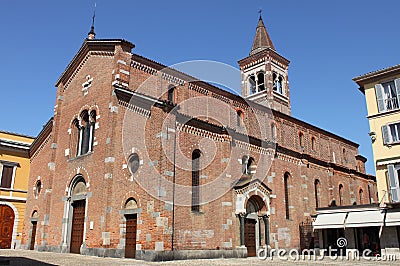 St. Peter Martyr church in Monza Stock Photo