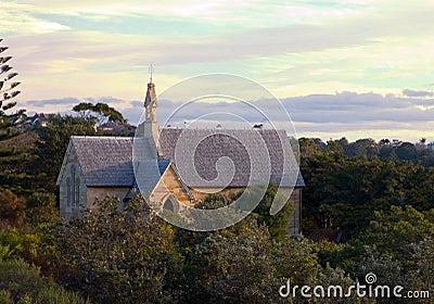 St Peter's Anglican Church Watsons Bay Sydney Stock Photo