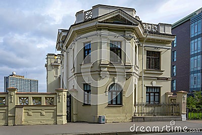 St. Petersburg, the building of the former mansion of banker Putilov Stock Photo