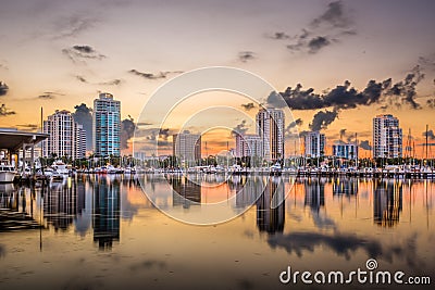 St. Petersburg, Florida, USA Stock Photo