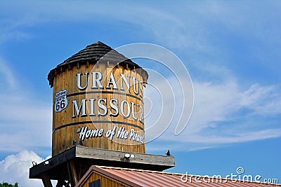 Uranus fudge factory and general store. Editorial Stock Photo