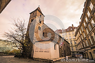 St. Rupert`s Church in Vienna, Austria Editorial Stock Photo