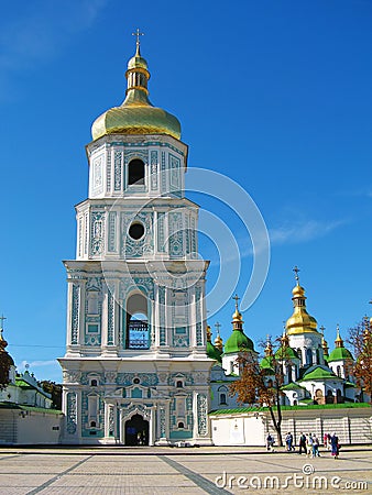 St. Sophia Cathedral, Kiev, Ukraine Stock Photo