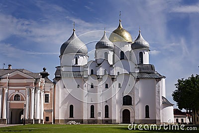 St. Sophia Cathedral. Kremlin Detinets Stock Photo