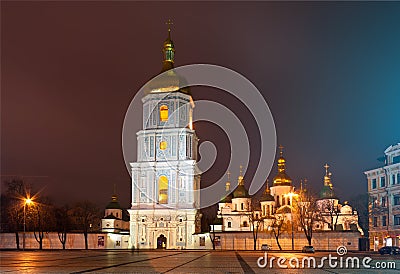 St. Sophia Cathedral in Kyiv, Ukraine Stock Photo