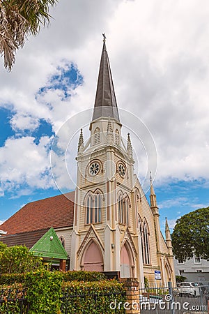 St Stephen`s presbyterian church in Ponsonby district in Auckland Stock Photo