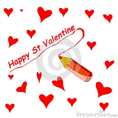 St Valentine Stock Photo