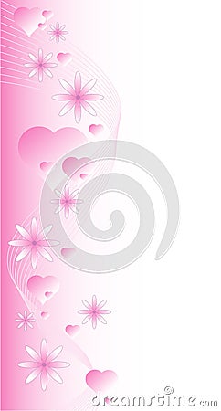 St Valentine background Vector Illustration