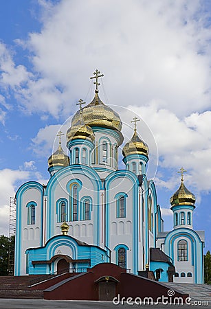 St. Vladimir Church, Kharkiv Stock Photo