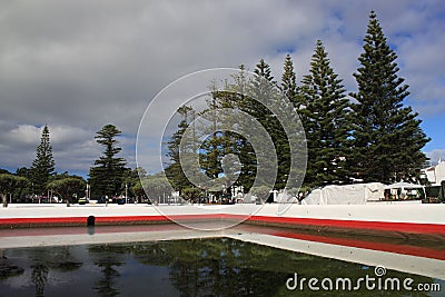 Sta Cruz pond Stock Photo