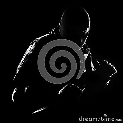 Stabbing Stock Photo