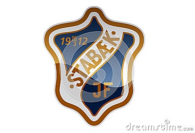 StabÃ¦k Fotball Logo Editorial Stock Photo