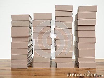 Stack of book covers Stock Photo