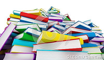 Stack of books Stock Photo