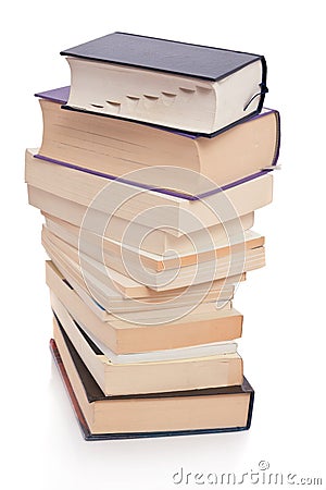 Stack of books Stock Photo