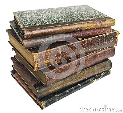 Stack of books Stock Photo