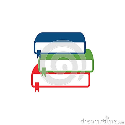 Stack of books vector Vector Illustration