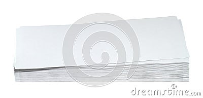 A stack of envelopes Stock Photo