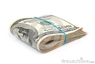 Stack of money Stock Photo