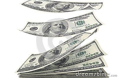 Stack of money Stock Photo