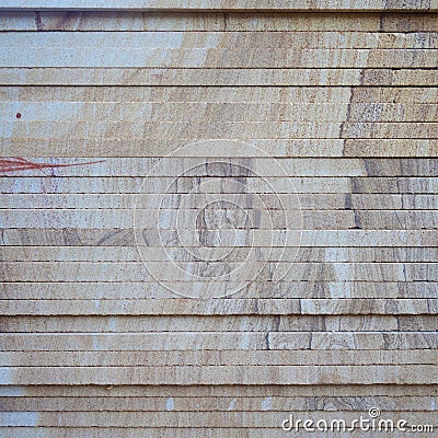 Stack of stone slabs as background. surface with a pattern Stock Photo