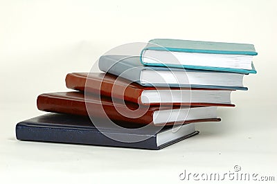 A stack of table books Stock Photo