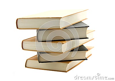 Stacked books Stock Photo