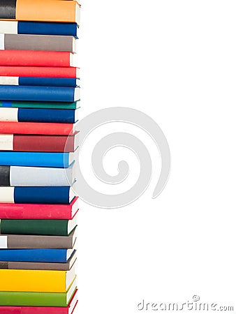 Stacked books Stock Photo