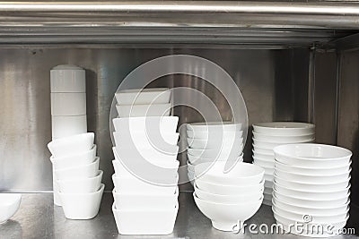 Stacked China Stock Photo