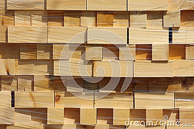 Stacked wood pine timber 2 Stock Photo