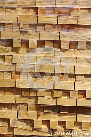 Stacked wood pine timber 1 Stock Photo